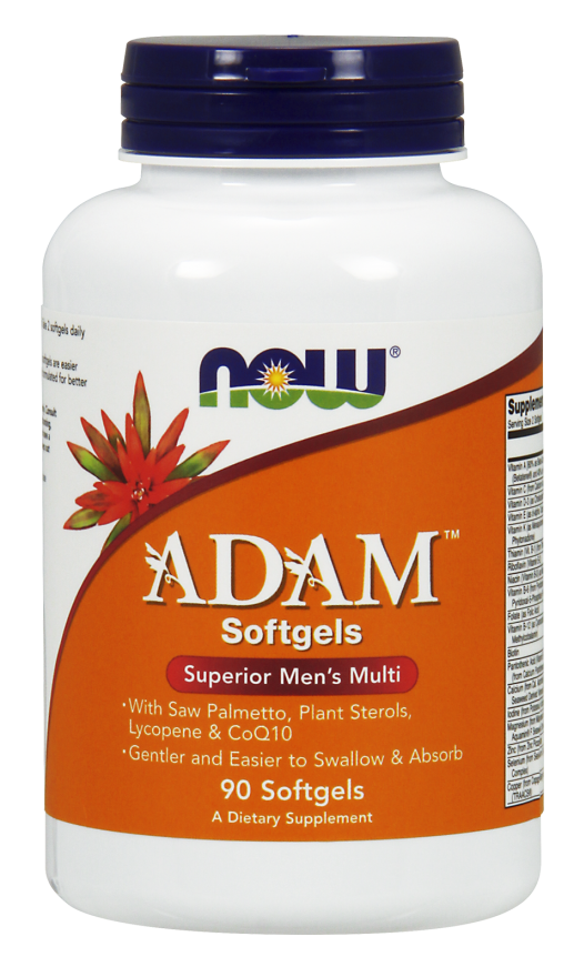 Now Adam Superior Men's Multi 90 Soft Gel